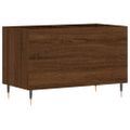vidaXL Skrinka na platne hnedý dub 74,5x38x48 cm kompozitné drevo
