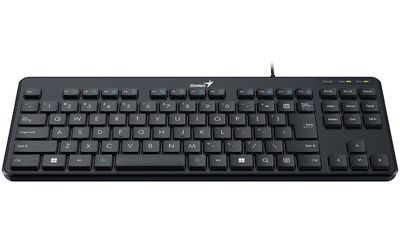 Genius LuxeMate 110/Drôtová USB/CZSK-Layout/Čierna Klávesnica, drôtová, CZ+SK layout, USB, čierna
