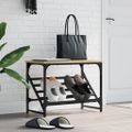 vidaXL Regál na topánky dub sonoma 60x30x45 cm kompozitné drevo