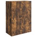 vidaXL Nástenná skrinka 66 x 34,5 x 90 cm Kompozitné drevo Dymový dub