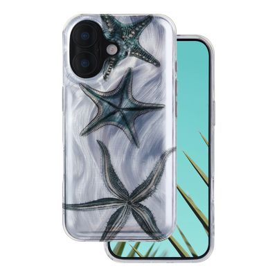 Ultra-trendy letné puzdro pre iPhone 16 6,1" hviezdica
