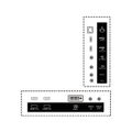 50" D-LED Philips 50BDL3511Q-UHD,VA,400cd,MP,18/7 LED displej, 49,5", VA, 4K UHD 3840x2160, 8ms, 4000:1, 400cd/m2, 2x HDMI, DVI-I, 2x USB, LAN, provoz 18/7, en. tr. G