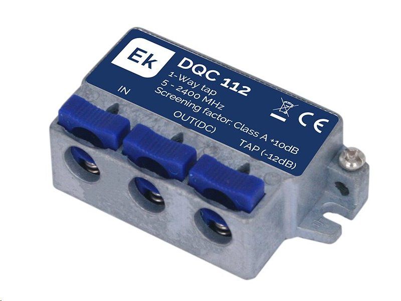 Odbočovač ITS DQC 112 QuiCoax / 5-2400 MHz - 12 dB