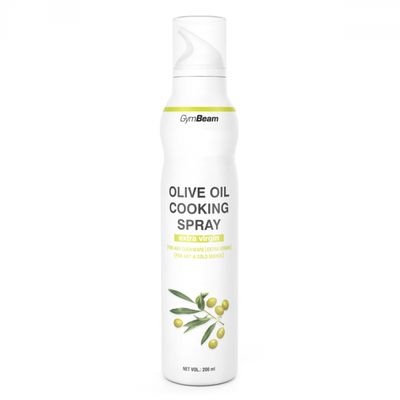 Extra panenský olivový olej v spreji - GymBeam, 200 ml