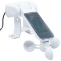 vidaXL Automatická markíza s LED a senzorom vetra 400x300 cm oranžová/hnedá