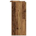 vidaXL Recepčný stôl staré drevo 55x50x103,5 cm kompozitné drevo