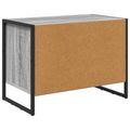 vidaXL Skriňa na topánky 60 x 35 x 44 cm Kompozitné drevo Sivý Sonoma