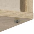 vidaXL Servírovacia skriňa so zásuvkou Sonoma dub 35 x 32 x 99,5 cm