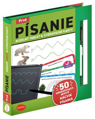 Kúzelný tablet & stierateľné karty – Prvé PÍSANIE