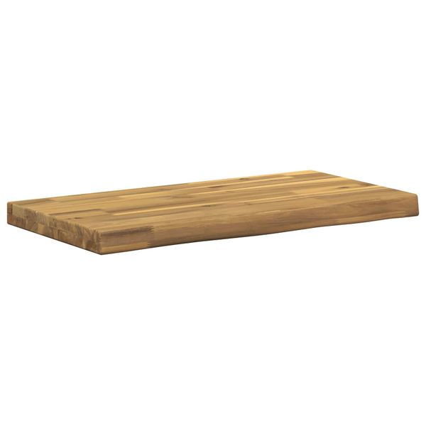 vidaXL Obdĺžnikový stôl 90 x 50 x 3,5 cm Obdĺžnikový Biela