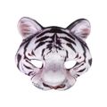 Detska maska biely tiger