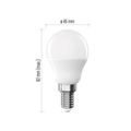 LED žiarovka Basic Mini Globe / E14 / 5,5 W (40 W) / 470 lm / teplá biela