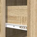 vidaXL Zásuvkový kabinet Dub sonoma 66 x 34,5 x 90 cm Kompozitné drevo