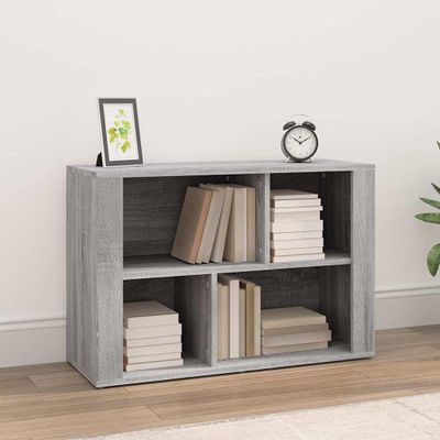 vidaXL Komoda sivý dub sonoma 80x30x54 cm spracované drevo
