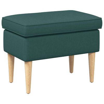 vidaXL Taburetka Tmavozelená 55 x 35 x 41 cm