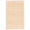 vidaXL Lamelové dvierka na skrinku 61,5x39,4 cm, borovicový masív