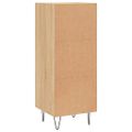 vidaXL Komoda dub sonoma 34,5x34x90 cm spracované drevo