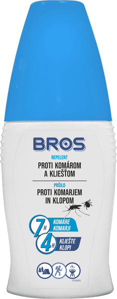 04740 Bros Repelent proti komárom a kliešťom 50 ml