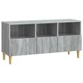 vidaXL TV skrinka Sivá sonoma 102 x 34,5 x 50 cm Kompozitné drevo
