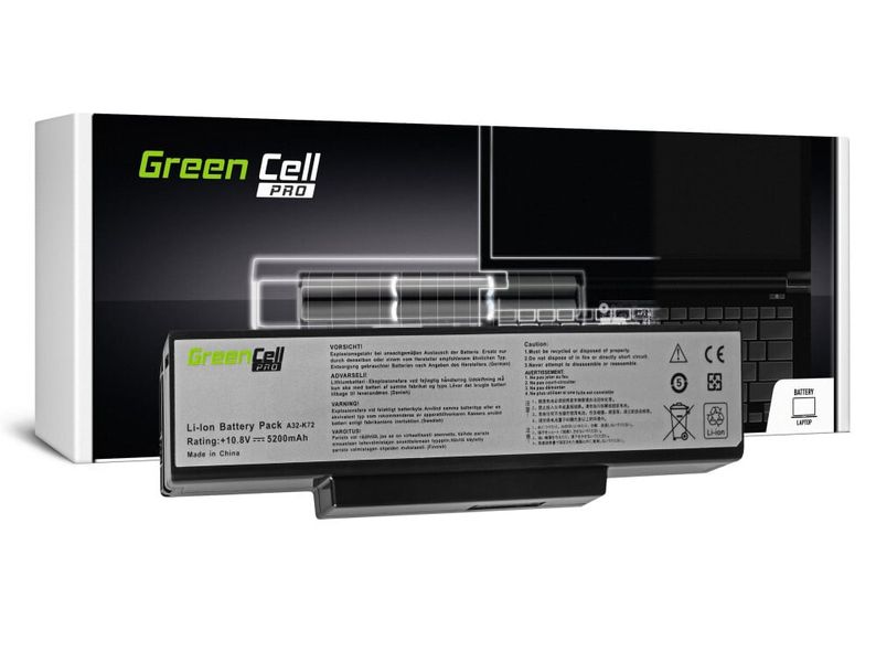 Green Cell AS06PRO batéria pre Asus K72 K72J K72F K73SV N71 N71J N73SV X73S