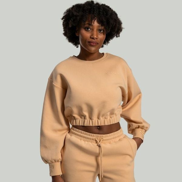 Dámska mikina Lunar Cropped Sandshell - STRIX