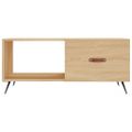 vidaXL Konferenčný stolík dub sonoma 90x50x40 cm kompozitné drevo