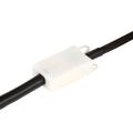 vidaXL Industriálna vintage závesná lampa 25 W, biela 31 cm E27