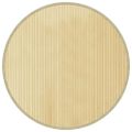 vidaXL Koberec okrúhly bledý prírodný 80 cm bambus