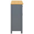 vidaXL Komoda 90x33,5x83 cm, dubový masív
