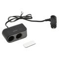 Rozdvojka Compass 07422 12/24V + 2x USB 2100mA do autozapalovača