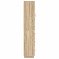 vidaXL Sada skríň 2 ks 33 x 34,5 x 87 cm Kompozitné drevo Dub sonoma