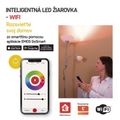 LED žiarovka GoSmart A60 / E27 / 9 W (60 W) / 806 lm / RGB / stmievateľná / WiFi