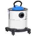 vidaXL Vysávač na popol s HEPA filtrom 1200 W 20 l nehrdzavejúca oceľ