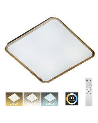 LED stropné svietidlo TR-618S - UNA 60W 5700lm 50x50cm CCT + ovládač Trixline