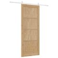vidaXL Posuvné dvere ORKDAL 86 x 211 cm Borovicový masív
