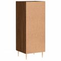 vidaXL Komoda hnedý dub 34,5x34x90 cm spracované drevo