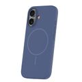 Silikónové tenké puzdro Mag pre iPhone 16 6,1" tmavomodrá
