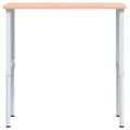 vidaXL Pracovný stôl 100x60x(71,5-98) cm bukový masív obdĺžnik
