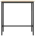 vidaXL stôl Sonoma dub 100 x 40 x 100,5 cm Inžinierske drevo a oceľ