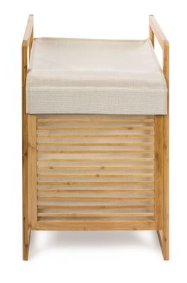 Kôš na bielizeň G21 55 l, bambusový