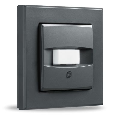 Homematic IP Drôtový PIR detektor pohybu - pre 55 mm rámček, vnútorný, antracit - HmIPW-SMI55-A