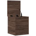 vidaXL Úložný box hnedý dub 40x42x46 cm kompozitné drevo