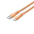 COLORUM kábel USB-A - USB-C 1,8 m 3A CK60-AC-14 x Peach Fuzz