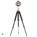 vidaXL Lampa na statíve, mangový masív 165 cm