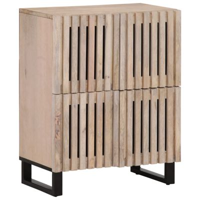 vidaXL Komoda 60x34x75 cm mangovníkový masív
