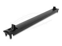 19" 1U slepý panel ABS plast so západkou