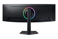 Samsung Odyssey/G95C/49"/VA/5120x1440/240Hz/1ms/Black/2R LED monitor, herní, prohnutý, 48,7", VA, 5120×1440, 32:9, 240Hz, 1ms, 450cd/m2, DisplayPort, HDMI, USB, energ. tř. G, černý