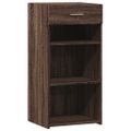 vidaXL Komoda hnedý dub 45x42,5x93 cm spracované drevo