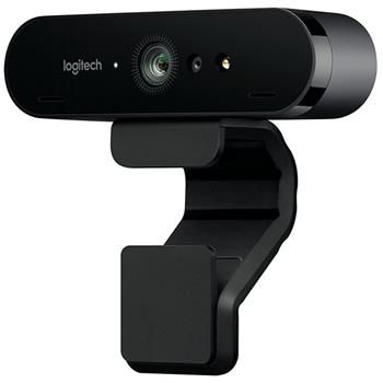 Logitech webkamera BRIO 4K, 5x zoom, RightLight™ 3 s HDR, IR senzor, čierna