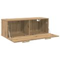 vidaXL Nástenná skrinka 100 x 36.5 x 35 cm Kompozitné drevo